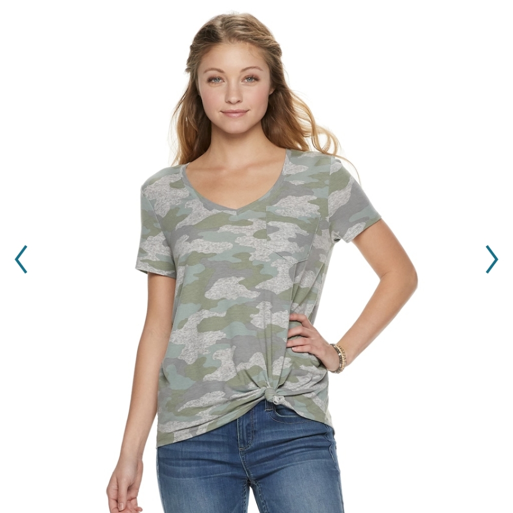 SO Camo Favorite Relaxed Pocket Tee